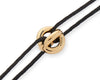 black interlaced cord bracelet le 3g